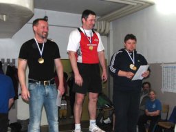 Bayr. Hallenmeisterschaft Steinstoß 2010